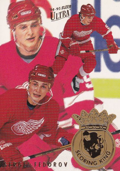 insert karta SERGEI FEDOROV 94-95 Fleer Ultra Scoring King číslo 2 of 7